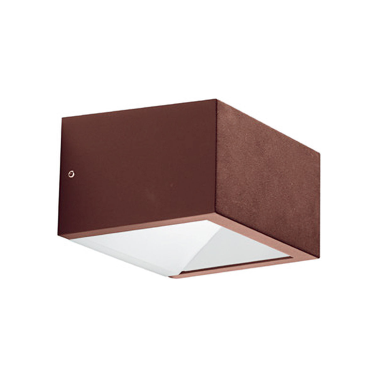 GEALUCE Applique in alluminio antracite-marrone IP54 LED CCT GEALUCE Applique in alluminio antracite-marrone IP54 LED CCT